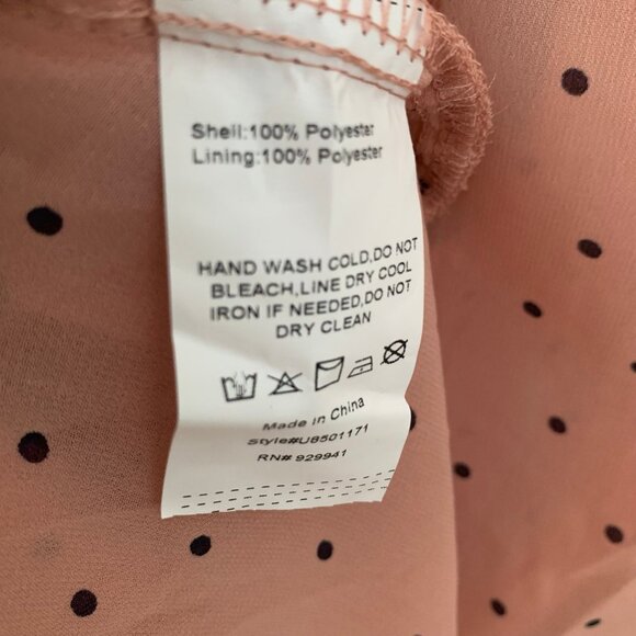 NEW Suzanne Betro polka dot short sleeve cold shoulder lightweight pullover top - Picture 8 of 10